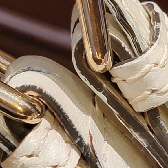 GUCCi Charlotte MUST GO@! Large Canvas Leather Hobo Handbag - Picture 12 of 16